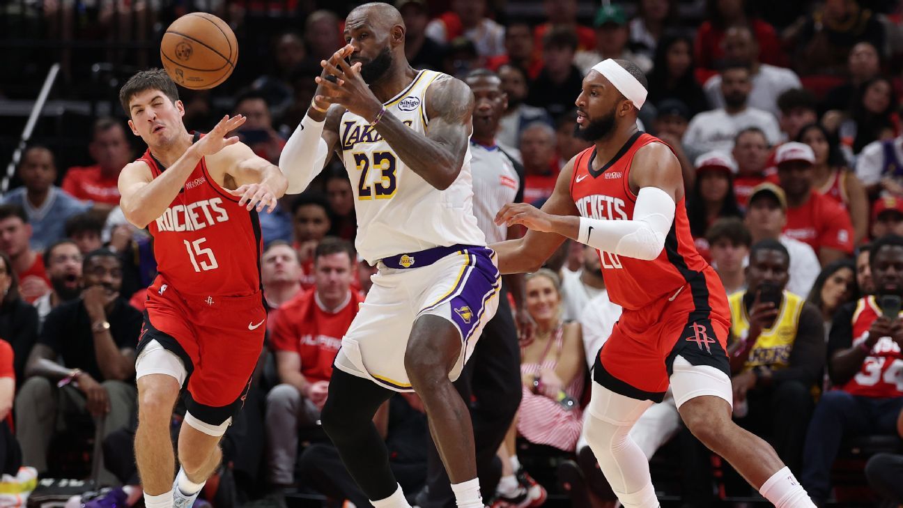 LeBron James Akui Kesalahan, Lakers Kalah dari Rockets 115-96