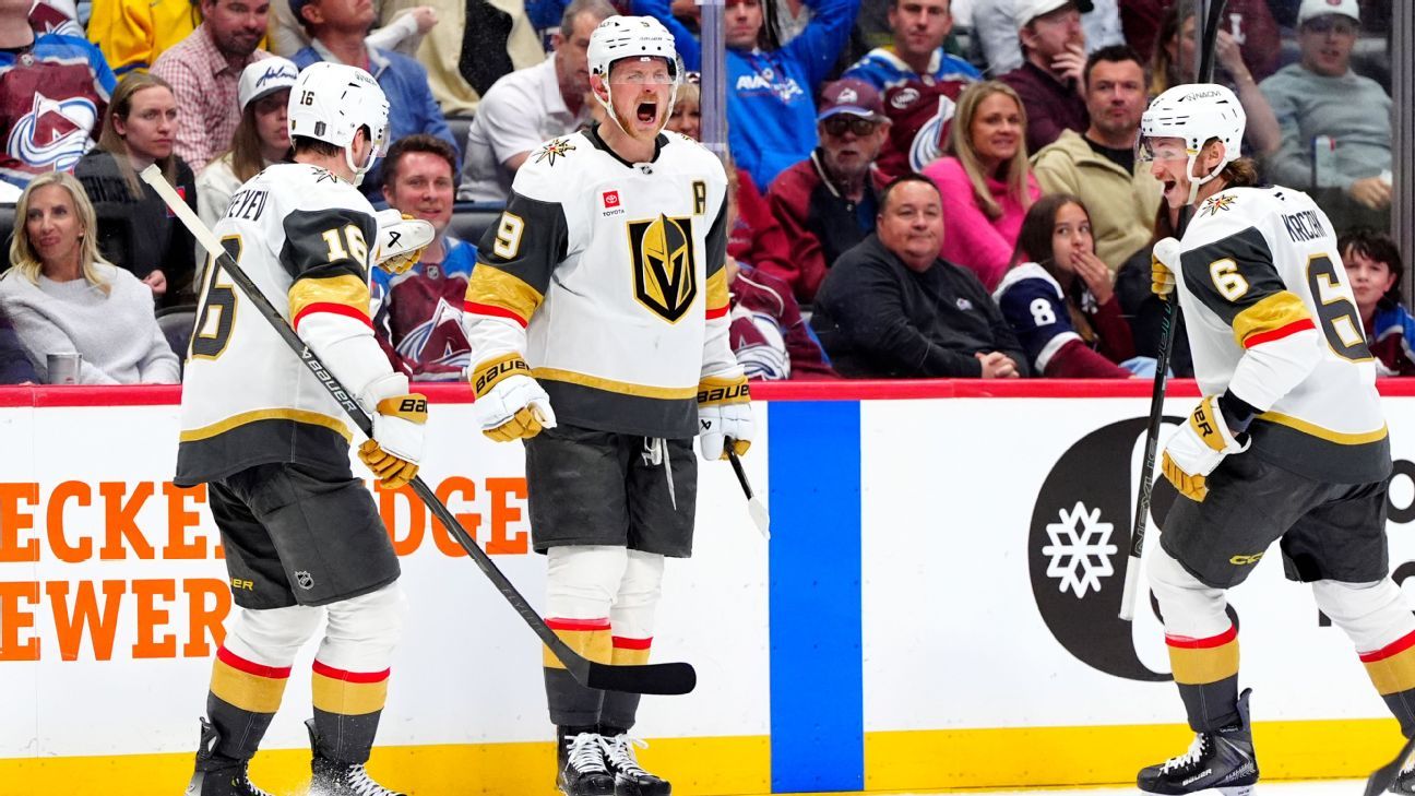Golden Knights Kejutkan Avalanche, Kuasai Final Wilayah Barat 2-0