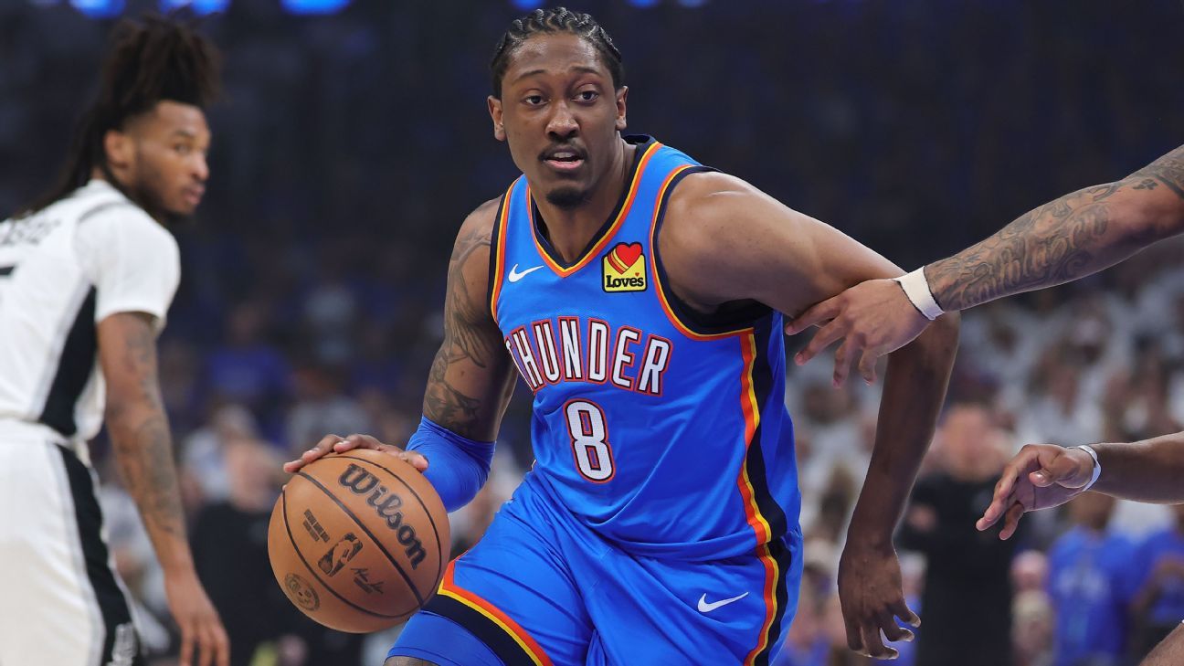 Thunder Tanpa Jalen Williams di Game 7 Melawan Spurs