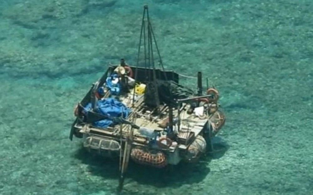 Platform Terapung China Hilang dari Scarborough Shoal